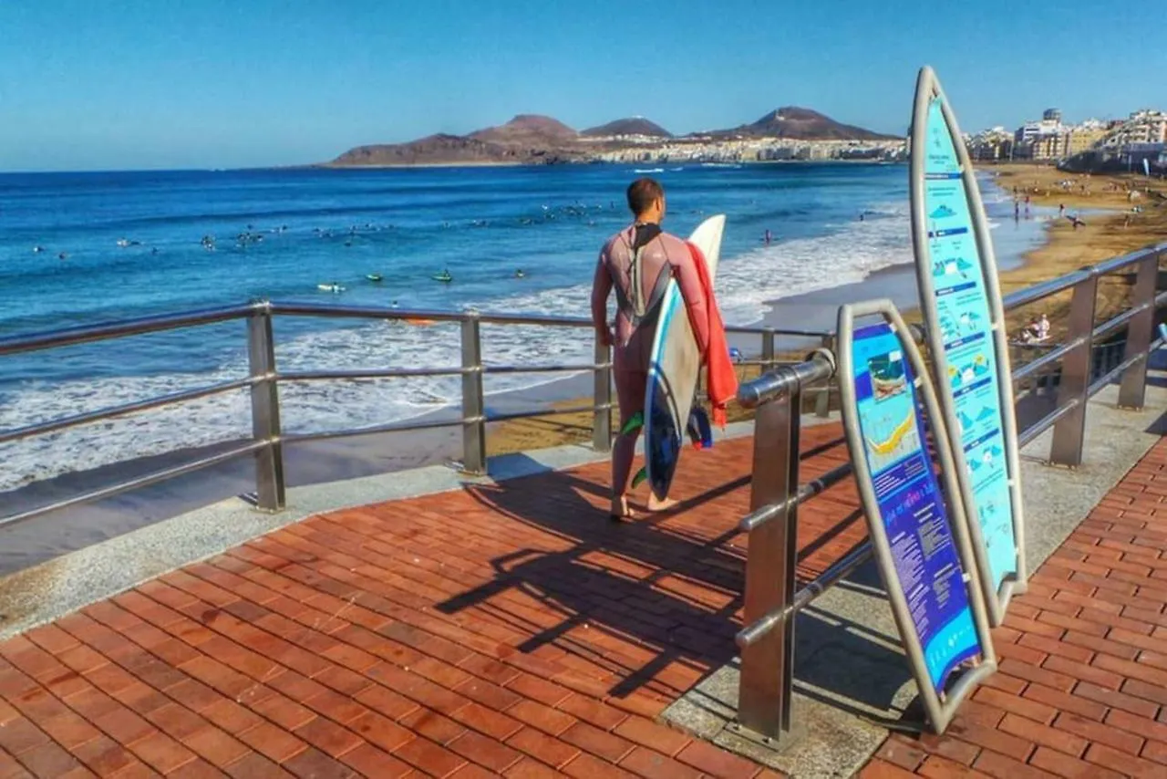 Estudio Playa Canteras 2-4p Wifi 100MB Las Palmas de Gran Canaria Apartamento